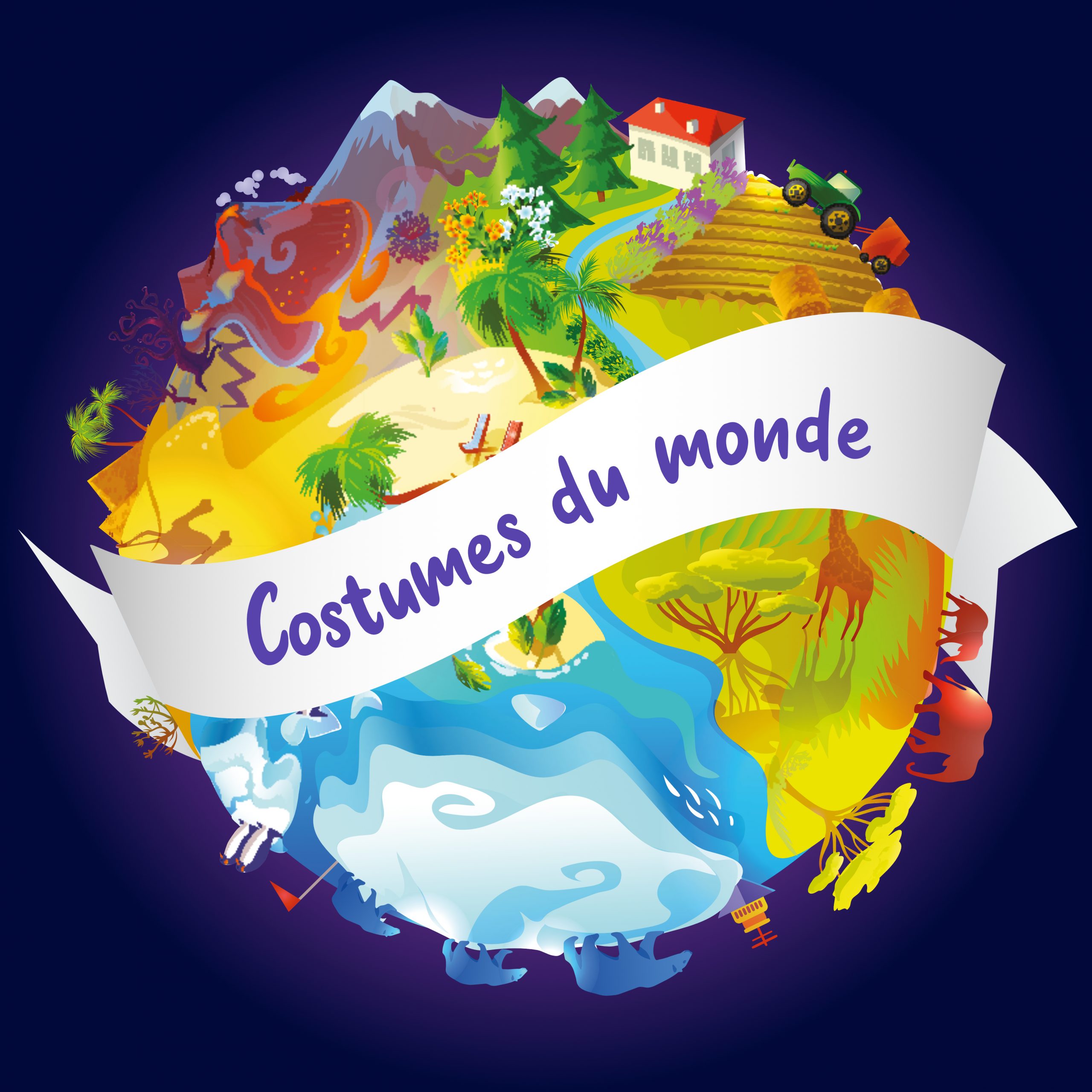 🥻 Les Costumes du Monde – Challenge de Mars-Avril 2022